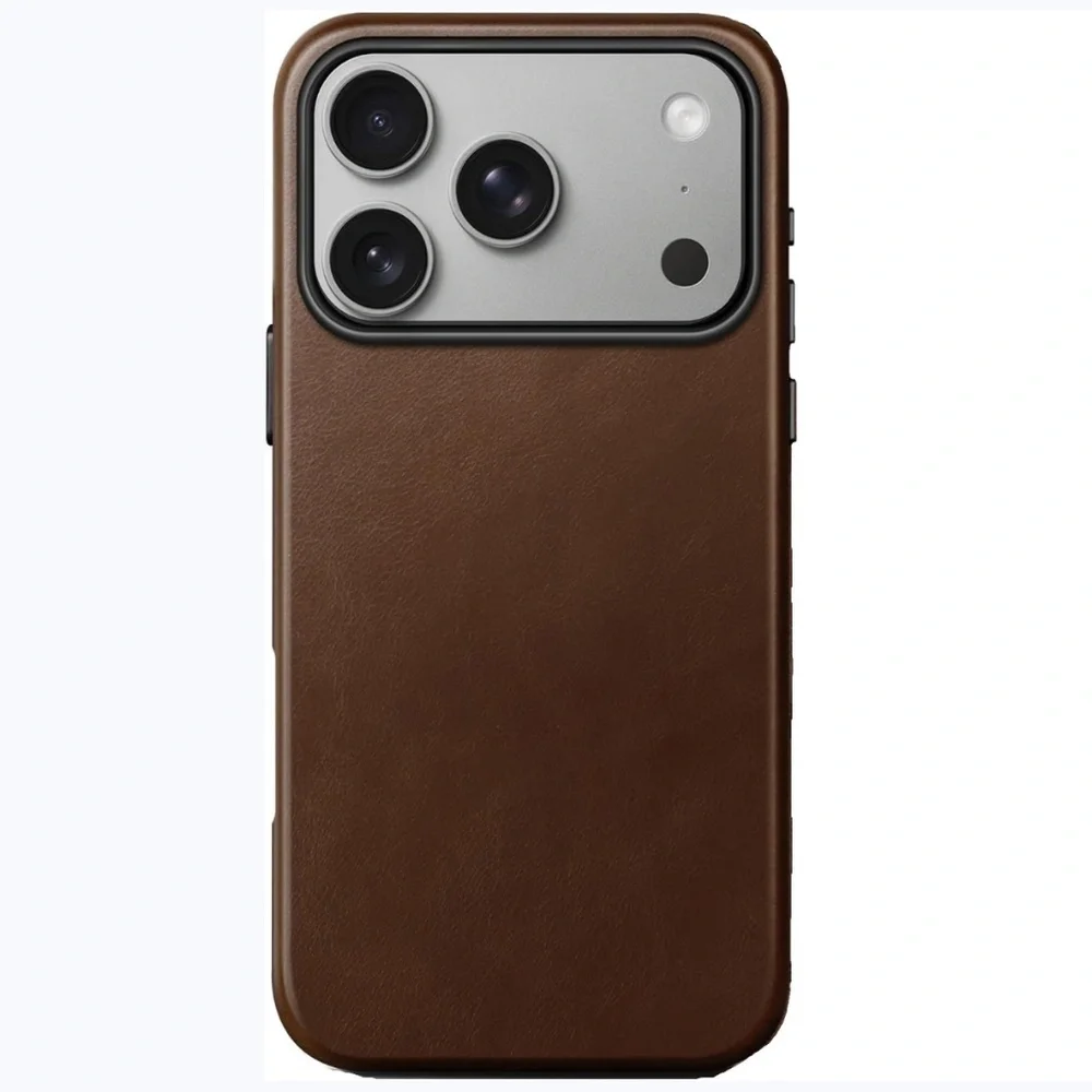 iPhone 17 Pro Max Real Leather Case